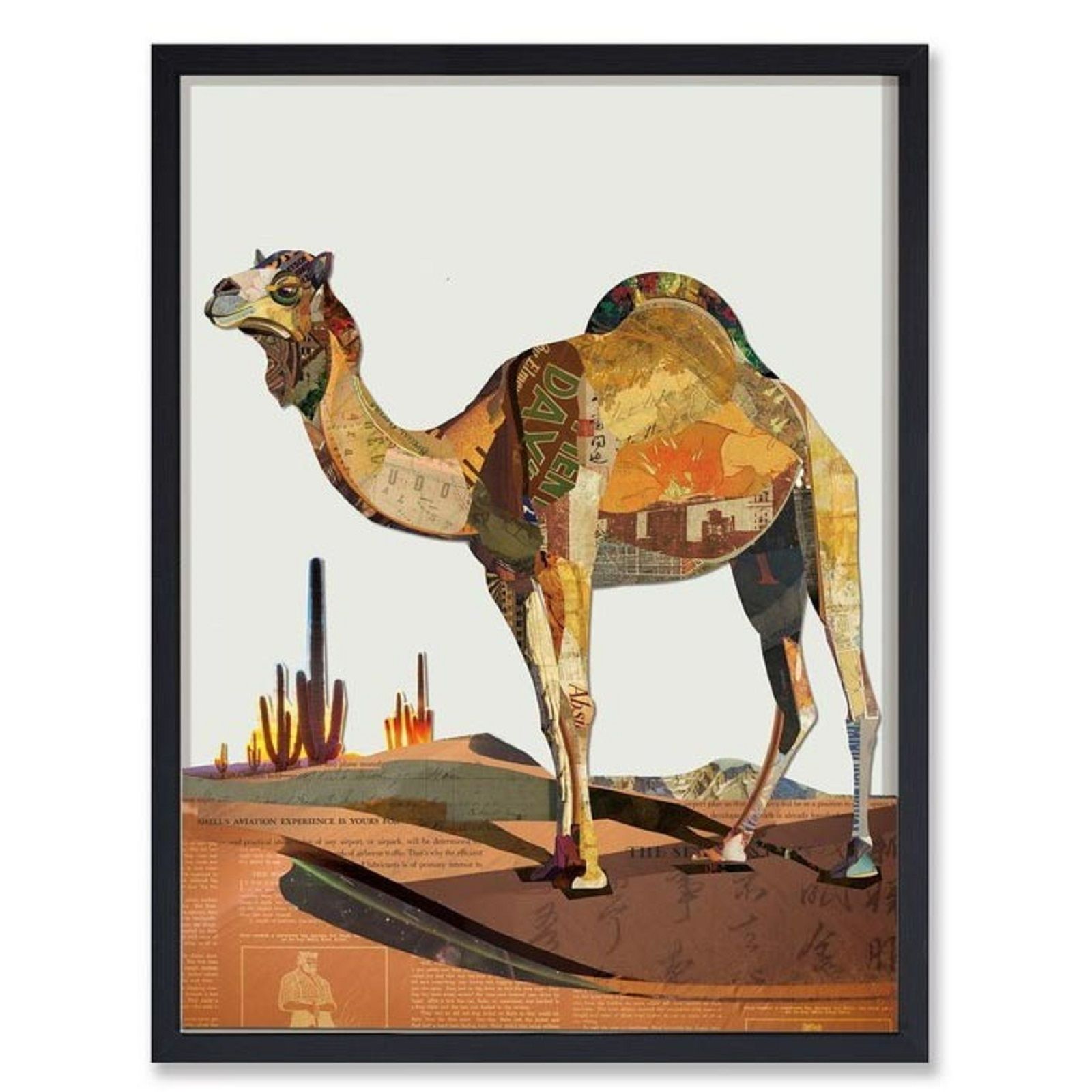 Πίνακας Κολάζ “Camel” 75x100 εκ.