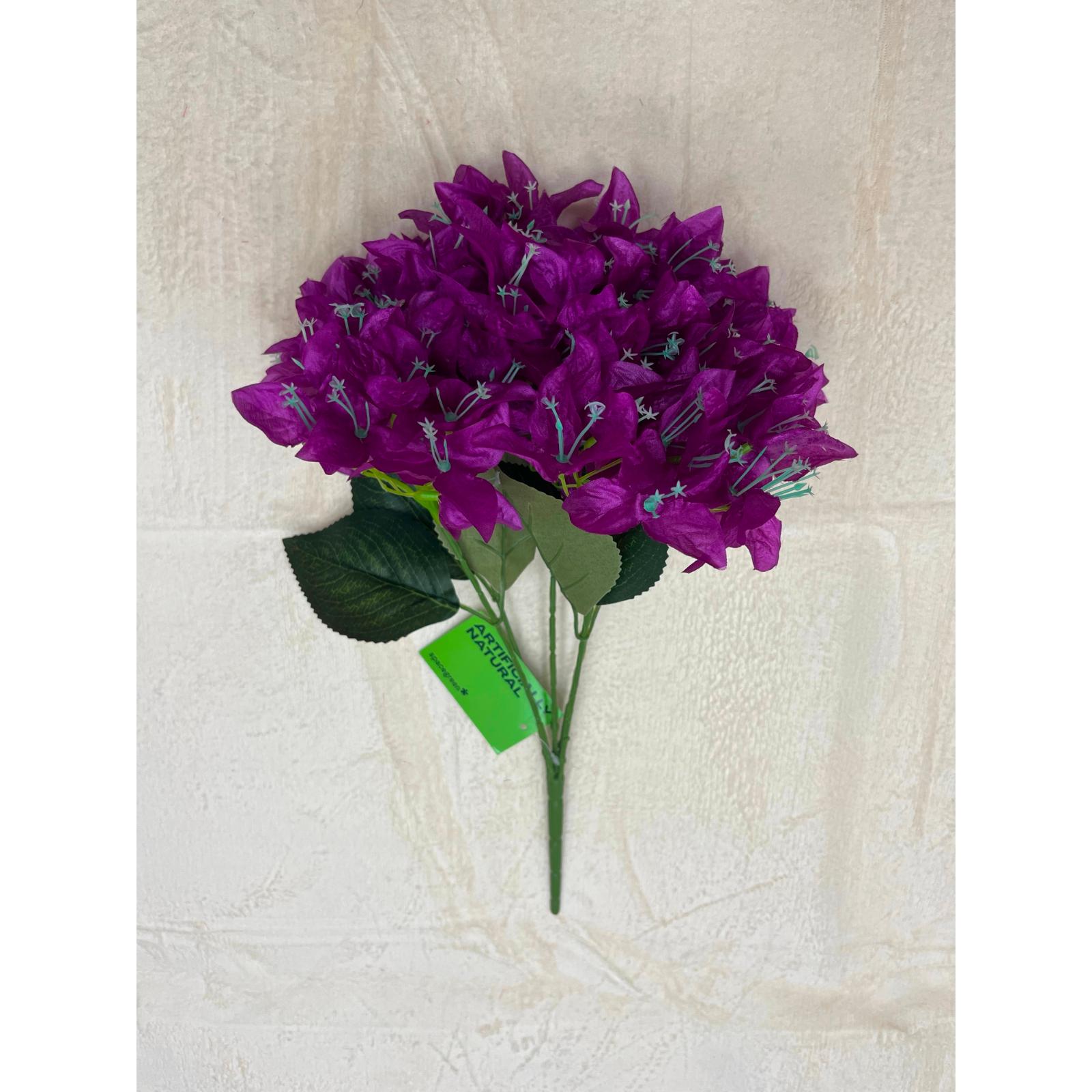 Artificial Bougainvillea Bouquet "Spectabilis" Purple 45 cm.