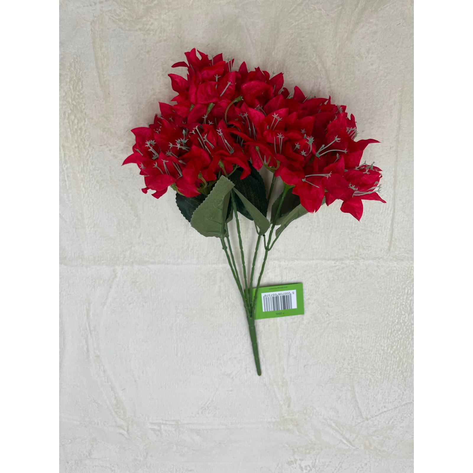Artificial Bougainvillea Bouquet "Spectabilis" Red 45 cm.