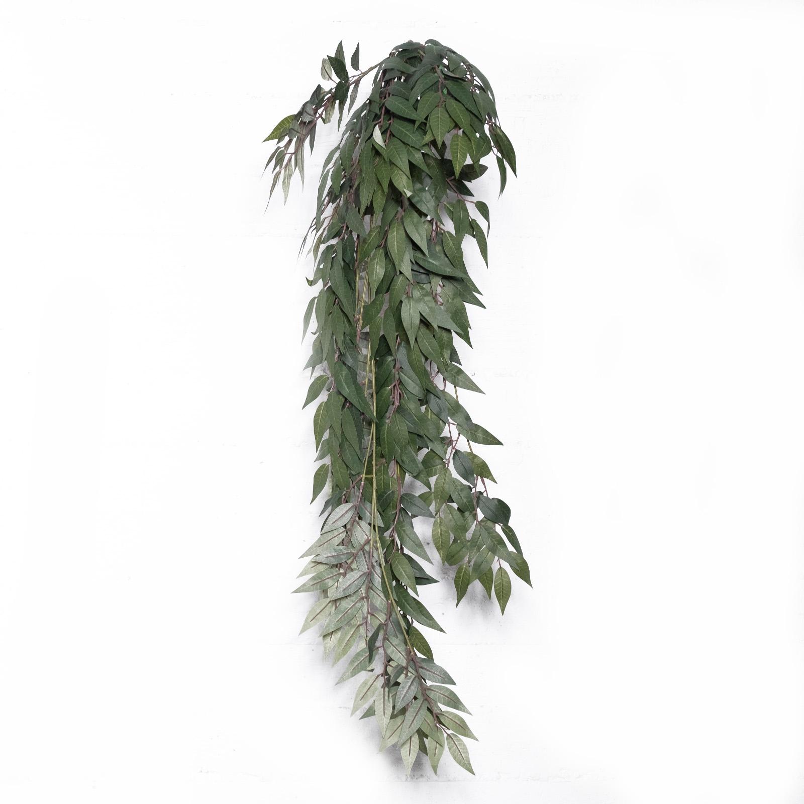 Artificial Hanging Laurus Nobilis Green 112 cm.