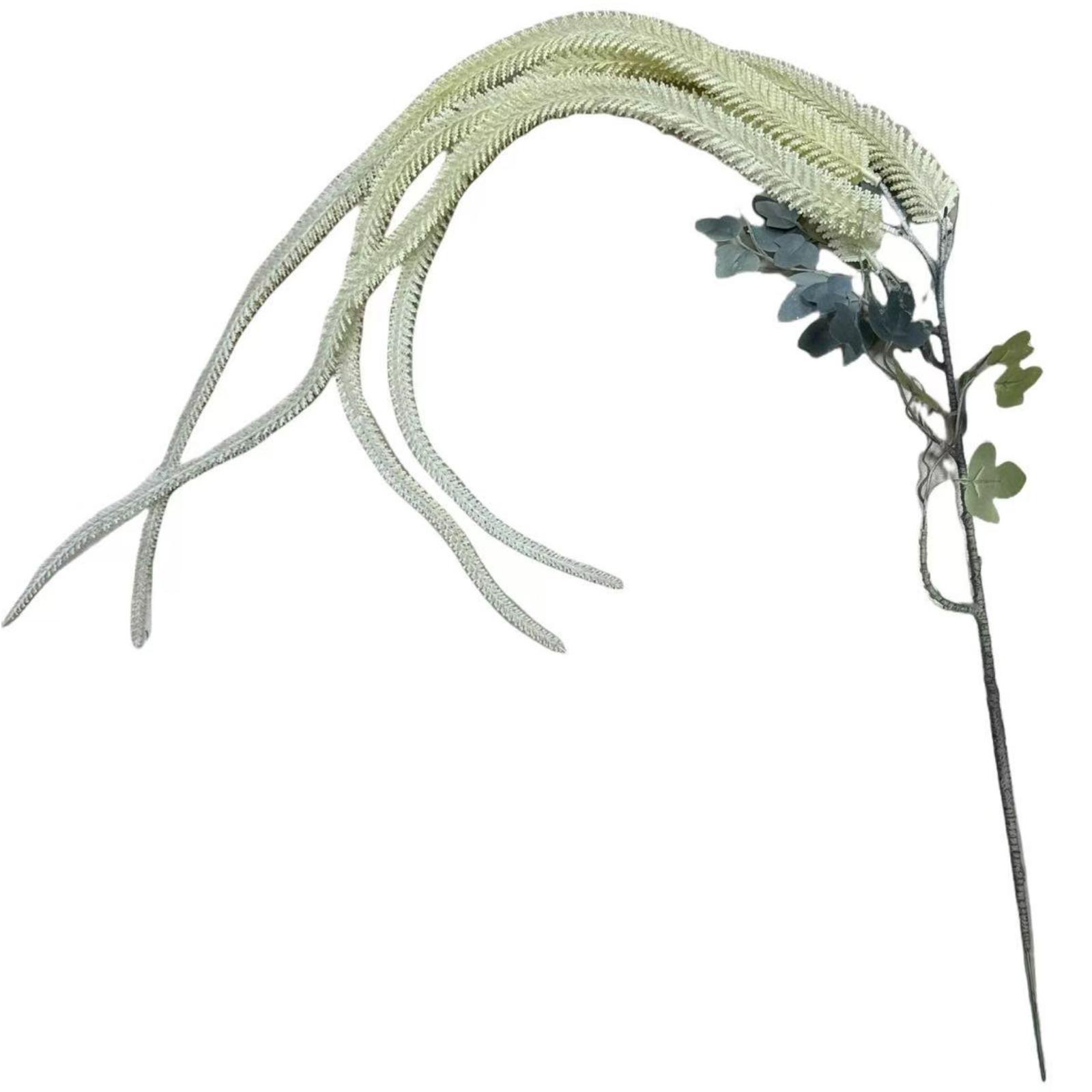 Artificial Amaranth Branch "Snow Drop" White 130 cm.