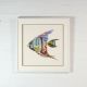 Πίνακας Κολάζ “Angel Fish” 60x60 εκ.