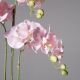 Τεχνητό Φυτό Ορχιδέα Phalaenopsis Real Touch Ροζ με Βάση Moss 85 εκ.