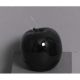 Διακοσμητικό Μήλο Μαύρο Set/6 Ø9 εκ.