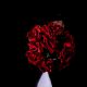 Τεχνητό Κλωνάρι Τριαντάφυλλο Βελούδο Κόκκινο 45 εκ.