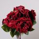 Τεχνητό Κλωνάρι Τριαντάφυλλο Βελούδο Κόκκινο 45 εκ.