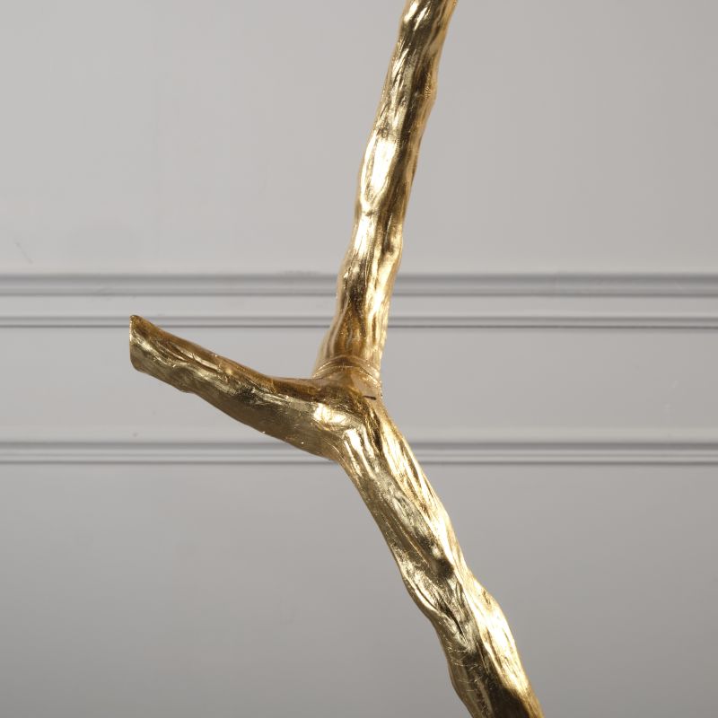 Φωτιστικό Επιδαπέδιο ''Ostrich'' Ροζ/Χρυσό 170 εκ.