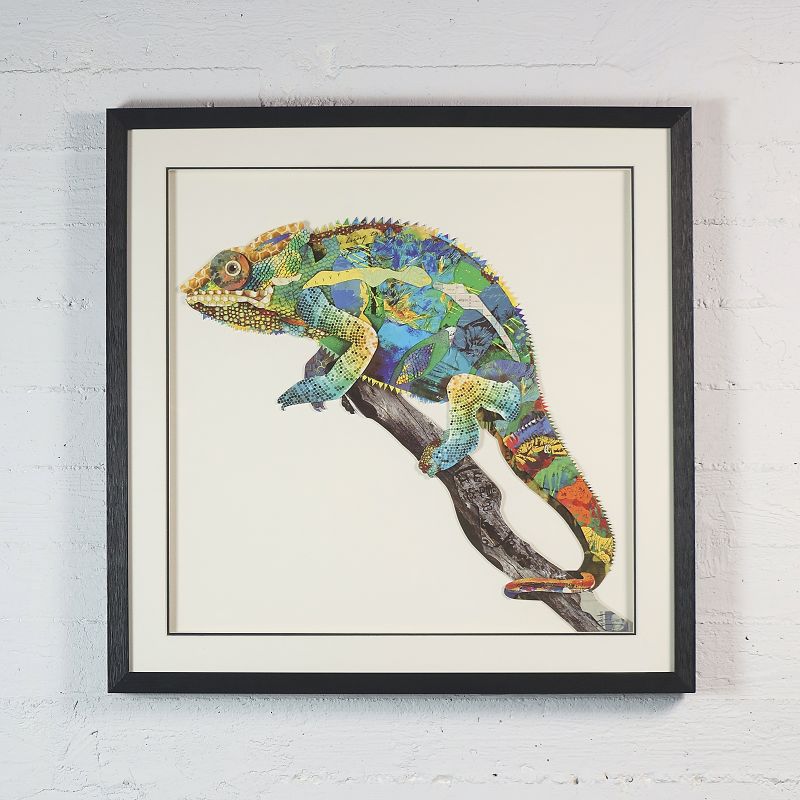 Πίνακας Κολάζ “Chameleon” 75x75 εκ.