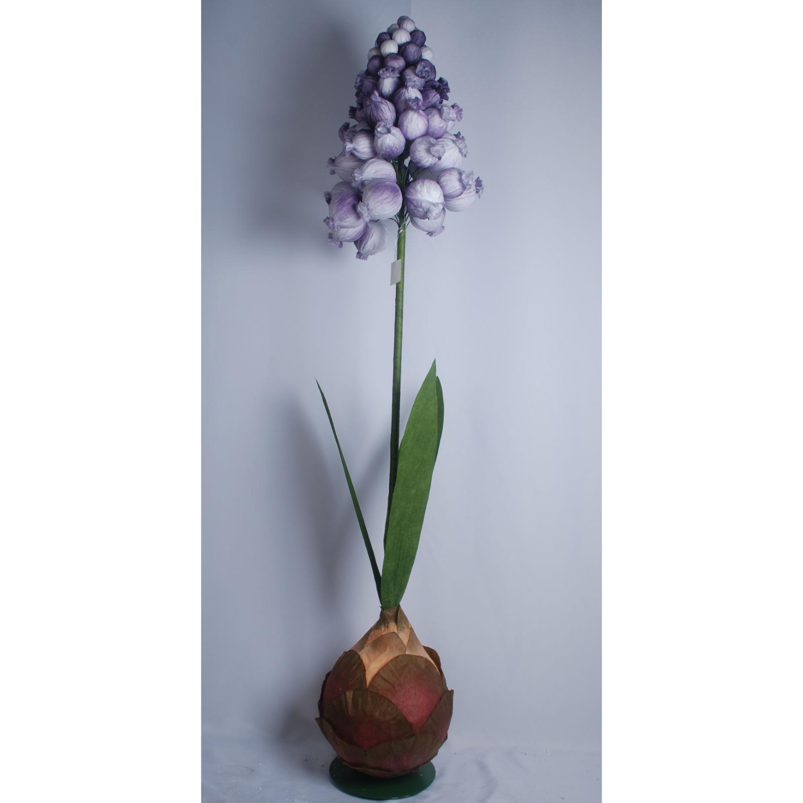 Τεχνητό Κλωνάρι Υάκινθος "Violet Bloom" D70 Μώβ 240 εκ.