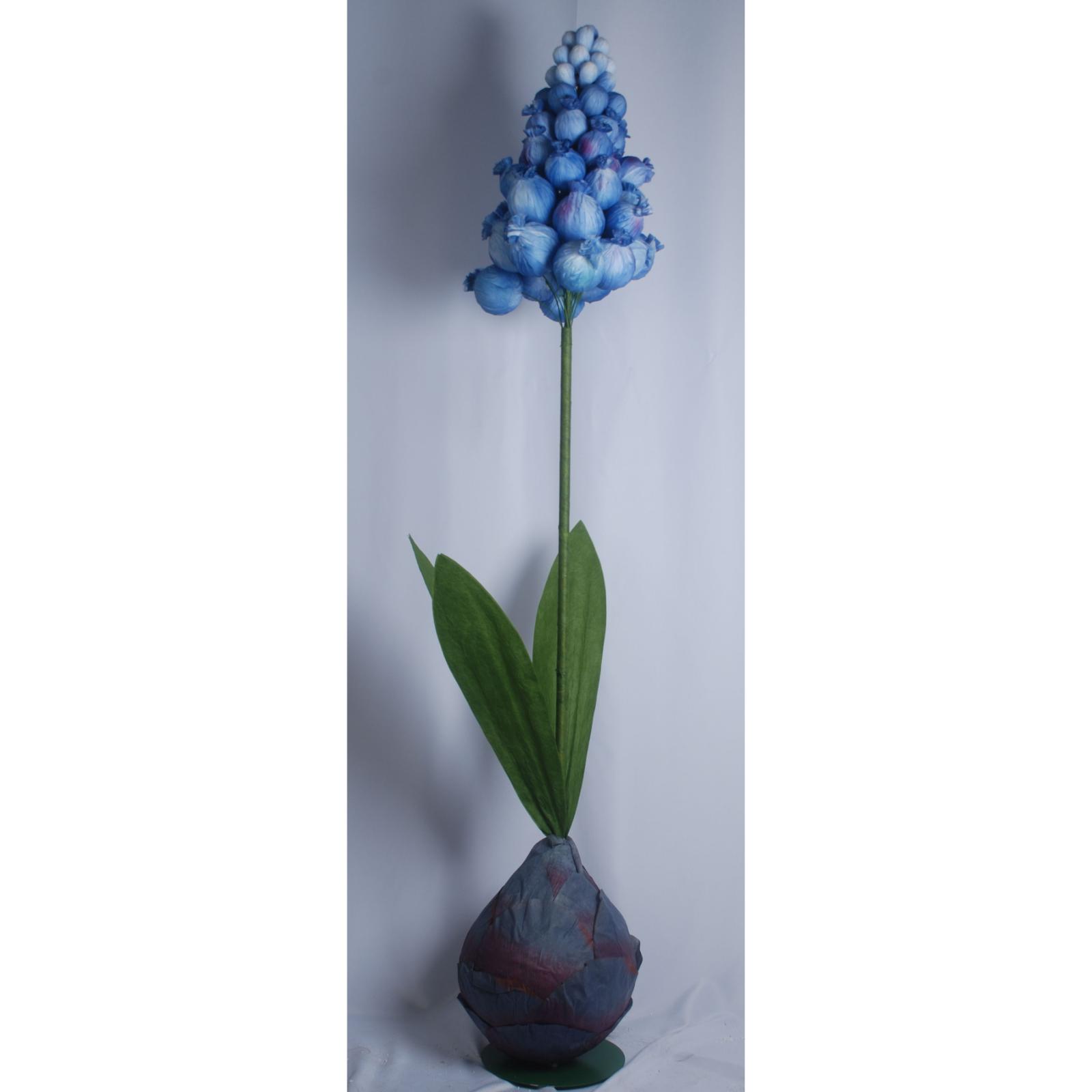 Τεχνητό Κλωνάρι Υάκινθος "Blue Bloom" D70 Μπλέ 240 εκ.